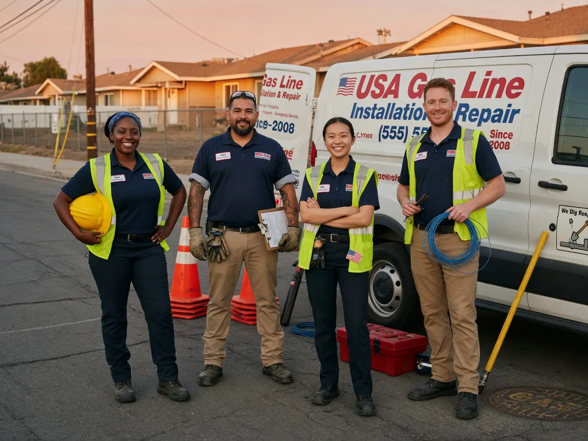 Gas Line Installation company in Grambling, LA
